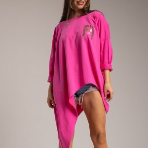 Golden wings shirt rosa