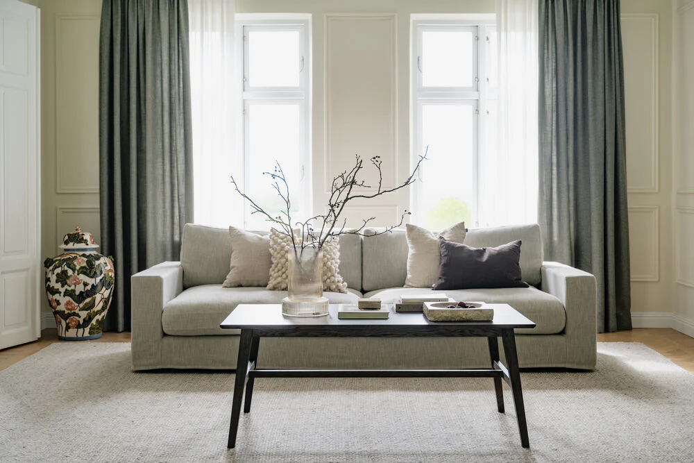 Langdon soffa 4-sits sand tyg Casual #36 - Bild 4
