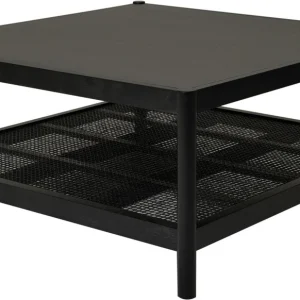 Raffels soffbord svart 90x90