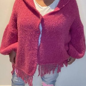 Cloudberry Knit Mohair Cerise