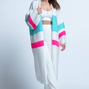 Fjord cardigan vit