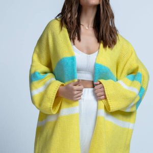 Fjord oversize sweater gul