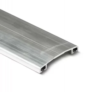 Klämprofil med Gummipackningar – Aluminium – Silber