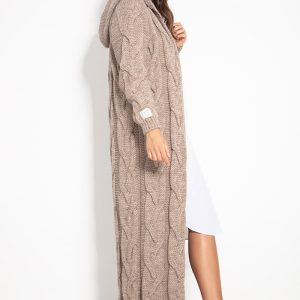 Cardigan woolhood