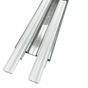 Aluminium Klemmeprofil for Plastfilm – Dobbel