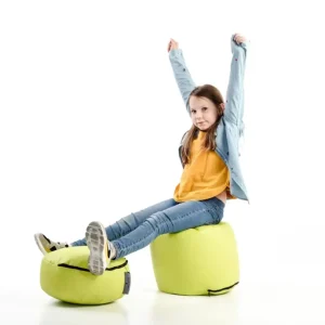 Sittesekk PUFF ECO LEATHER KIDS