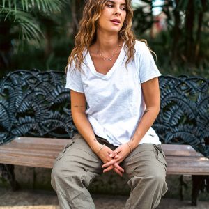 Ana t-shirt vit