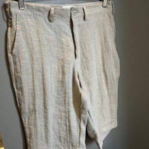 Linneshorts med hällor Nature