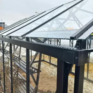 Rännsystem för Premium Lux växthus