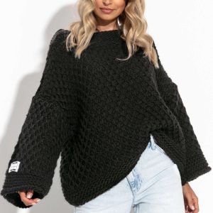 Wide sleeve black